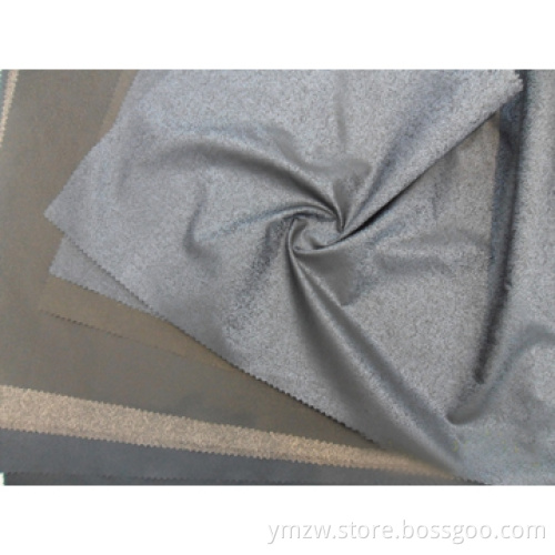 300T Imitated Memory Black Silk Twisting Jacquard Fabric
